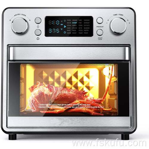 Horno de freidora de aire de pan de pizza eléctrica OEM 15L